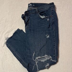 Old Navy Women’s Relaxed Distressed Boyfriend Jeans